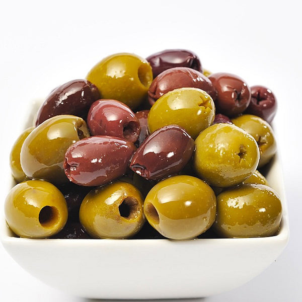 Mixed pitted olives 8oz