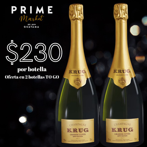 Krug Grand Cuvee 169 Edition Brut  - Buy two (2) bottles and save on each one with our special pricing offer.  TO GO