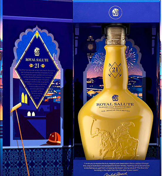 Royal Salute Blended Scotch Whisky -The Jodhpur Polo Edition Aged 21 Years
