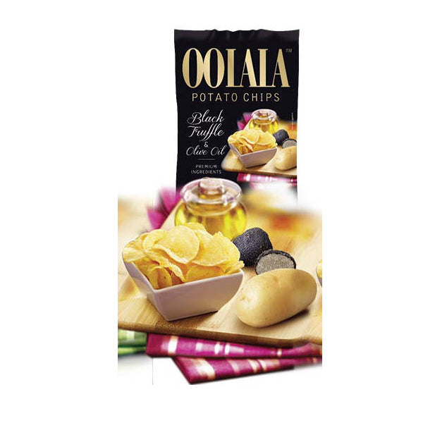 OOLALA Potato Chips Black Truffle & Olive Oil